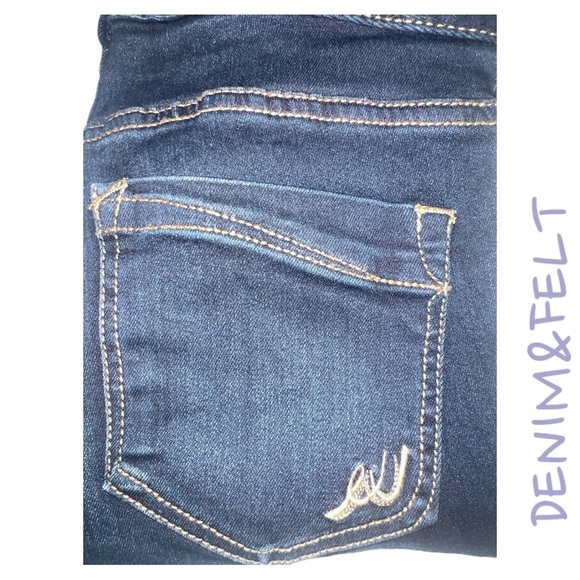 Express Women’s Mid Rise Dark Wash Skinny Denim Jeans | NEW/NWOT!!👖🩷👖🩷 - Picture 12 of 13